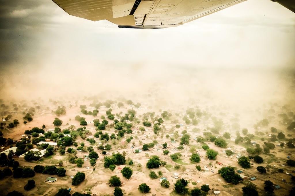 Flying into the Storm.