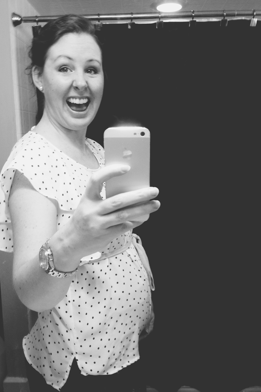 12 settimane incinta del terzo figlio