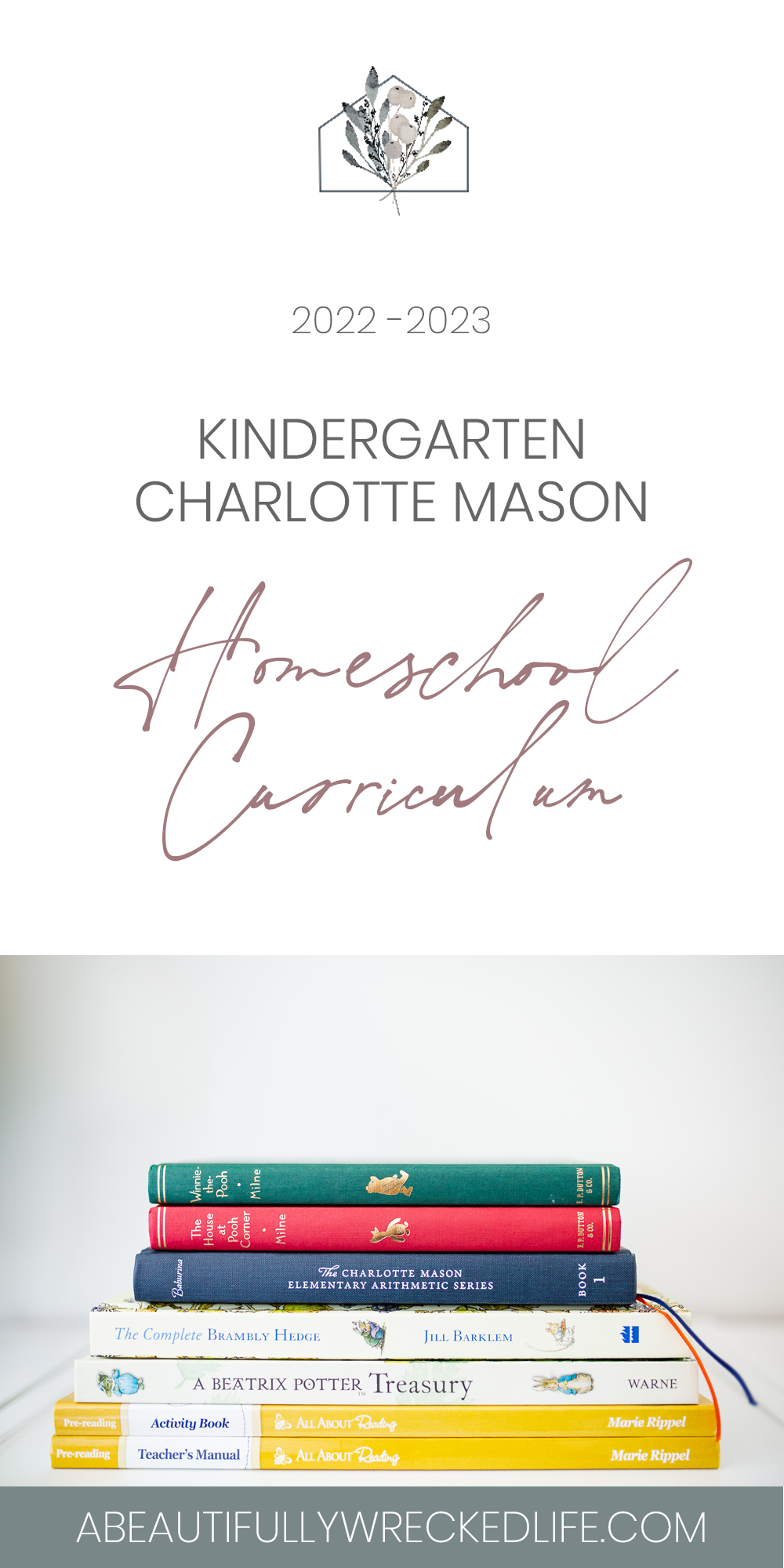 Kindergarten Homeschool Curriculum for 2022-2023