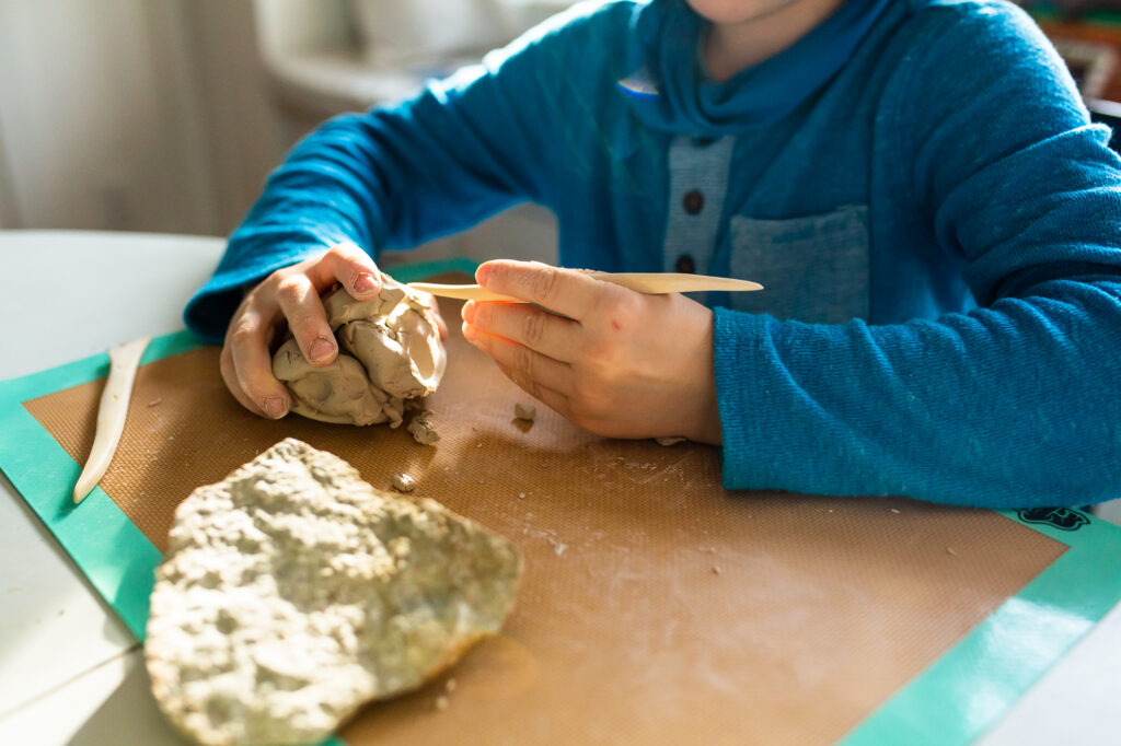 Clay Modeling in Our Charlotte Mason Homeschool